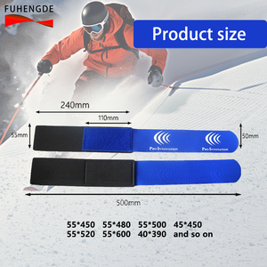 Correas de Esquí Alpino Nórdico de <span class=keywords><strong>Material</strong></span> EVA con Gancho y Bucle, Logotipo Personalizado en Color y Tamaño FHD, Duraderas y Ligeras, Bandas para Fijaciones de Esquí Alpino - Product Image 4