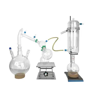 实验室5l分子玻璃器皿烧瓶短程蒸馏系统