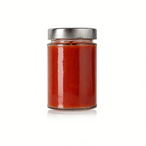 Bocal en verre pour cornichons de 200 ml, 350 ml, 500 ml avec couvercle métallique de haute qualité pour l'emballage des aliments en <span class=keywords><strong>conserve</strong></span> - Product Image 1