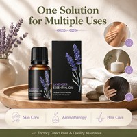 Huile Essentielle de Lavande en Gros, Huile Botanique Premium, Matière Première pour Sérum Capillaire et Produits de Soin Corporel