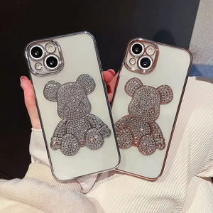 Coque de téléphone 3d ours violent mignon personnalisée en gros pour <span class=keywords><strong>Iphone</strong></span> 13 14 15 <span class=keywords><strong>Pro</strong></span> Max Cover - Product Image 1