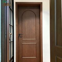 Wholesale Factory Price Solid Wood Internal Opening Ready to Hang Natural Timber Room Slab for Real Estate Build