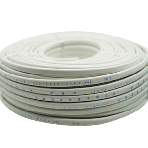 Fil <span class=keywords><strong>de</strong></span> cuivre électrique isolé PVC gainé Bvvb câble <span class=keywords><strong>prix</strong></span> usine 2*6 2*4 blanc solide nu 2 noyau maison câblage Construction - Product Image 3