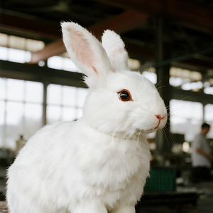 Handmade animatronic thỏ trong nhà/ngoài trời mô phỏng động vật mô hình cho công cộng Playhouse vườn Trường Giáo Dục phiêu lưu công viên - Product Image 6