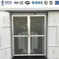 Poste de transformation compact de style européen 800 kVA 11 kV 33 kV 400 V 480 V, coffret de distribution, transformateur, poste de transformation compact pour usage extérieur