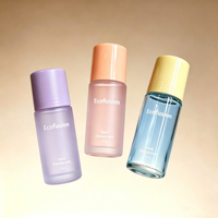 Flacon roll-on en verre pour huile essentielle 50 ml, déodorant, avec logo personnalisé, rechargeable, flacon à bille cosmétique – Vente chaude