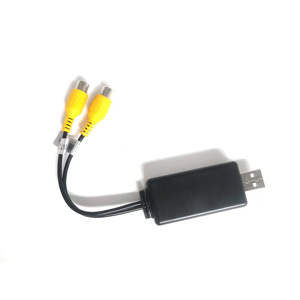 USB zu CVBS Auto Video Player Video ausgang Konverter für UIS7862 TS10 Android Auto GPS Player AV-Ausgang USB zu Cinch Video Out Kabel