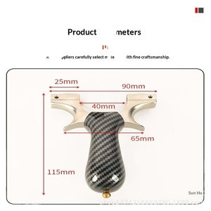 Nuevo <span class=keywords><strong>Tirachinas</strong></span> Dragon Tooth Modelo Larks de Alta Precisión y Presión Rápida, Sin Ataduras, Cuero Plano, World Hero Monster - Product Image 4