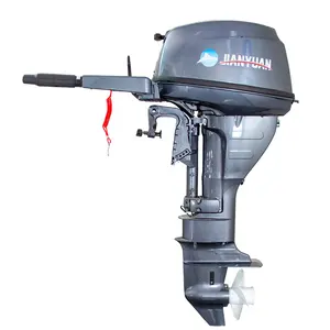 Chinese Jianyuan fishing boat rubber boat long and short shaft engine 4-stroke 15 hp outboard engine marine engine