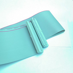 64Pin Gray IDC <b>Ribbon</b> Cable PVC Insulated Copper Conductor For Electronic Instrumentation Testing - Product Image 3