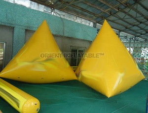 <span class=keywords><strong>Bouée</strong></span> de bain gonflable flotteurs de sécurité marqueur de <span class=keywords><strong>bouée</strong></span> triangle air eau - Product Image 5