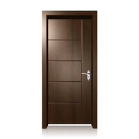 Porte coulissante en bois massif invisible, très vendue, pour décoration intérieure, résistante à l'humidité et insonorisée, idéale pour chambre et école
