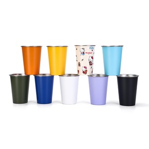 Gobelet à eau monocouche en acier inoxydable 304 personnalisable pour le commerce transfrontalier, idéal pour les restaurants, le camping en extérieur, le café et la bière au bar - Product Image 5