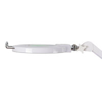 Lampe Loupe LED Ergonomique à Fixation par Pince, Sans Distorsion, avec Bras Flexible et Éclairage Intégré