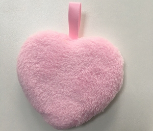 Polvo de limpieza facial al por mayor, paño de hojaldre, toallas desmaquillantes en forma de corazón, hojaldre de polvo con asa - Product Image 6