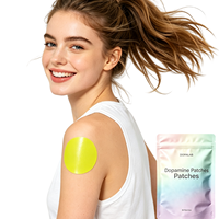 Patch transdermique de dopamine à marque privée OEM, complément naturel, patch cutané à la Mucuna Pruriens, 30 patchs par sachet pour améliorer l'humeur