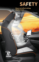 Coussins de siège auto conçus pour Toyota Corolla Cross 2020-2026, cinq places, structure respirante, adaptés à la conduite quotidienne