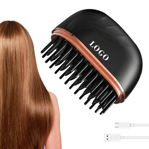 <span class=keywords><strong>Brosse</strong></span> lissante mini <span class=keywords><strong>Glam</strong></span> Brushs, contrôle de la température à 3 vitesses, <span class=keywords><strong>brosse</strong></span> lissante électrique portable, chauffe en 30 secondes - Product Image 2