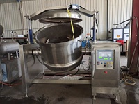 Cuiseur à haute pression commercial de soupe d'os de grande taille marmite industrielle de 300 litres avec la bonne qualité