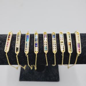 Dainty 3mm Guérison Cristal Perles Bracelet Naturel Pierres Précieuses Simple <span class=keywords><strong>Yoga</strong></span> Reiki Bijoux pour Femmes Cadeaux - Product Image 2