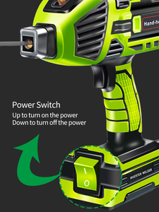 Máy hàn hồ quang cầm tay cầm tay bắt đầu quá trình thanh nhôm sửa đổi bảng thợ hàn súng - Product Image 6