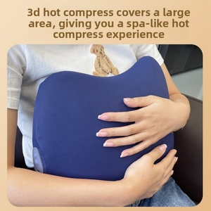 Waist <b>Cushion</b> Massager with Musical Function Lithium Battery Hot Compress Support Lumbar Massage Pillow for Car Home Office Use - Product Image 4