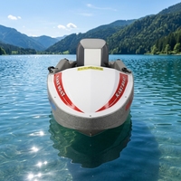 Bateau électrique mini kart à batterie lithium longue autonomie pour adultes, idéal pour les jeux aquatiques et le surf – Approvisionnement direct usine