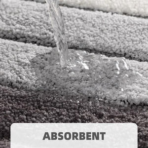 מחצלת חדר רחצה רך עבה נספג מים אמבטיה אמבט שטיחים אמבטיה רצפת שטיח אמבט מקלחת מחצלת ללא החלקה - Product Image 5