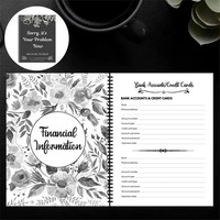 Agenda magnétique A5 2025-2026 avec logo personnalisé, papier kraft, 80 feuilles