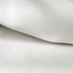White Faux <b>Wool</b> Woven Fabric 54" Wide For Apparel Upholstery Workwear DIY <b>Craft</b> - Product Image 3