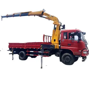 Kleine 10 Tonnen Klapp arm LKW montiert Kran hydraulische Fernbedienung Kran heißer Verkauf