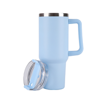 GC Cup 40oz Bouteille d'eau en acier inoxydable Tasses à sublimation avec poignée Logo personnalisé Tumbler Design pour boissons chaudes et froides