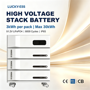 Système de stockage d'énergie domestique, fabricant de batteries au lithium empilables - Product Image 1
