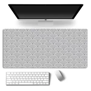 מחצלת שולחן מחשב מקלדת ועכבר pad עבור משרד או משחק מותאם אישית מודפס עיצוב לוגו גדול גודל גומי Mousemat סובלימציה