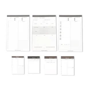 School Office Supply Memo List Check List Time Table Daily Plan Memo Pad Flip Note Pad