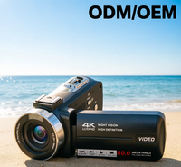 Appareil photo numérique 4K OEM/ODM 80MP avec écran IPS 3.0, zoom 18X, 30 filtres, 5 modes, télécommande