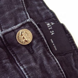 Tùy Chỉnh Khắc Biểu Tượng Kim Loại Nút Quần Jean Thời Trang Mạ Vàng Cho Denim Áo Sơ Mi Quần Sử Dụng Quần Áo Giày Hợp Kim Chất Liệu Vải - Product Image 5