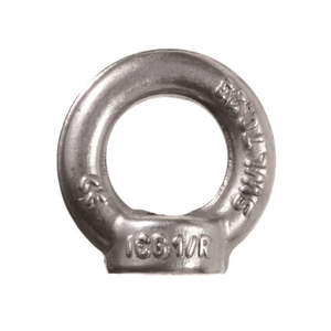 Écrou à œil forgé en acier inoxydable DIN 582 AISI 304 certifié CE, accessoire d'ancrage et de levage - Product Image 2