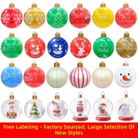 Nouveauté, boules de Noël gonflables en PVC, décorations de cour extérieure, ornements suspendus festifs, YX-785