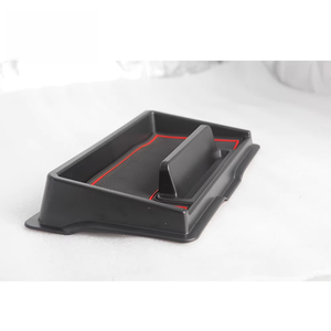 JOP4X4 Console centrale de tableau de bord organisateur 2019-2023 Suzuki Jimny JB64W JB74W boîte de rangement support de téléphone plateau noir ABS - Product Image 5