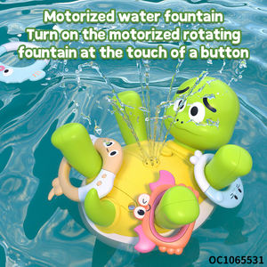 B/O Drôle gicler jeu d'eau <span class=keywords><strong>anneau</strong></span> lancer jeu natation tortue <span class=keywords><strong>bain</strong></span> jouets pour les tout-petits - Product Image 3
