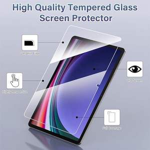 [Confezione da 2] proteggi schermo in vetro temperato per <span class=keywords><strong>Samsung</strong></span> <span class=keywords><strong>Galaxy</strong></span> Tab S9 / <span class=keywords><strong>S8</strong></span> / S7 11 "pellicola di protezione <span class=keywords><strong>Tablet</strong></span> - Product Image 6