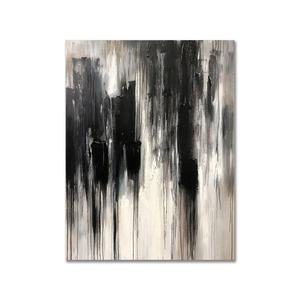<span class=keywords><strong>Cuadros</strong></span> Decorativos personalizados, pintura a Mano Negra, pintura acrílica hecha a mano, lienzo, decoración <span class=keywords><strong>de</strong></span> pared abstracta, colgante, pintura <span class=keywords><strong>al</strong></span> óleo fácil, grande - Product Image 3