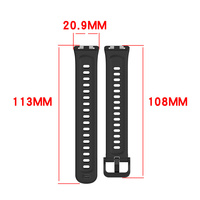 Bracelets pour Huawei Band 11, sangles en silicone durable avec connecteur métallique, bracelets de remplacement sportifs réglables pour femmes et hommes