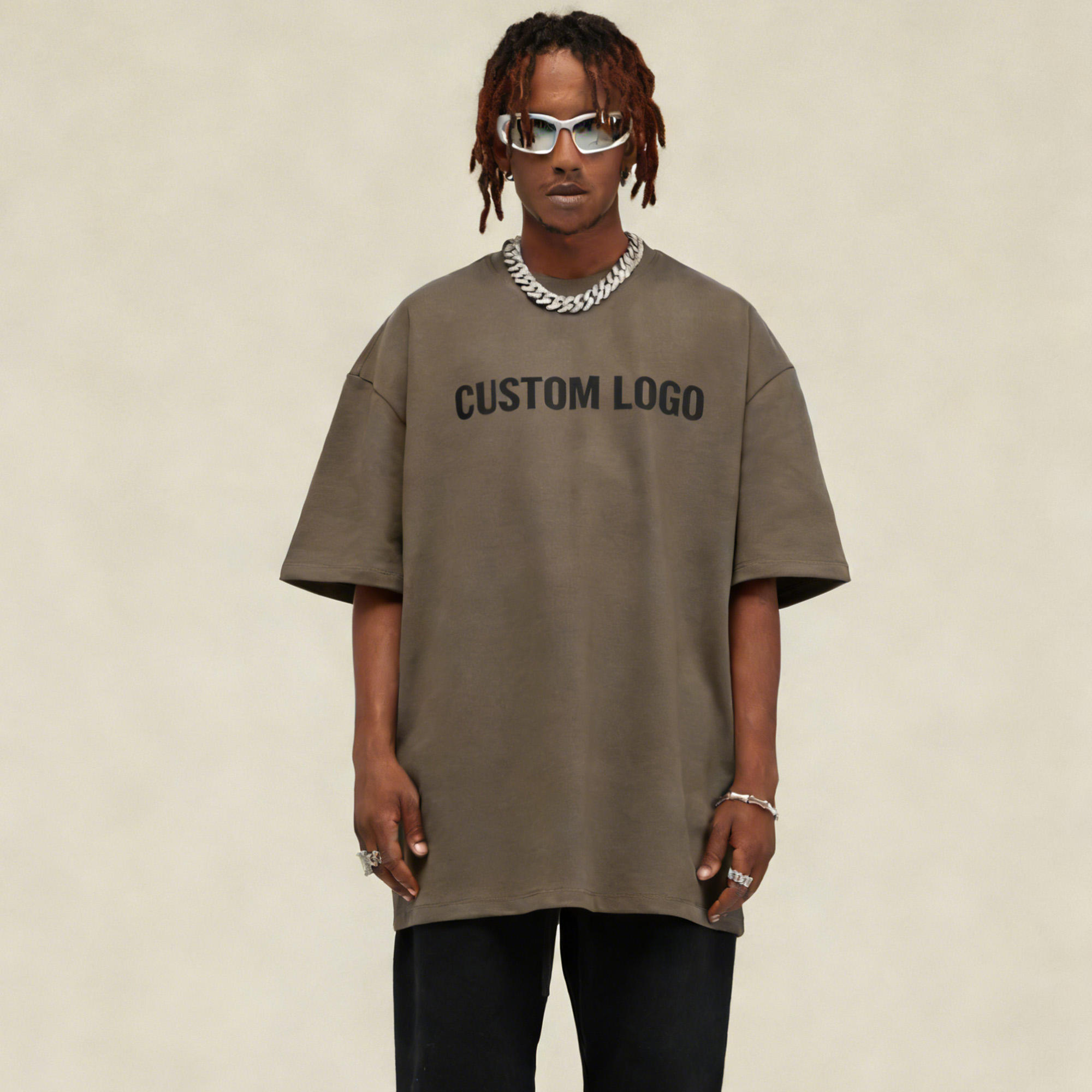 สีน้ำตาล