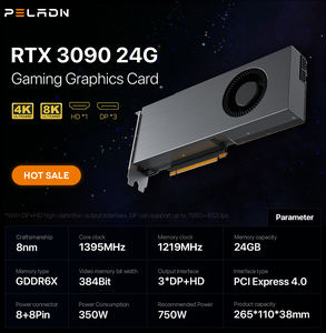 <span class=keywords><strong>Precio</strong></span> bajo AI Server GPU Geforce RTX 3080Ti 3080 12GB Tarjeta de video RTX <span class=keywords><strong>3090</strong></span> 24GB DDR6X 384-bit 8 + 8-PIN Turbo Tarjeta gráfica - Product Image 3
