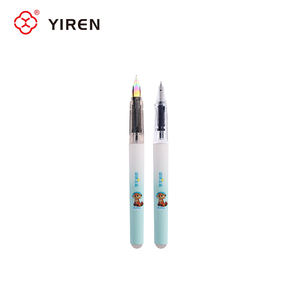 Penna Stilografica Cancellabile YIREN con Punta in Acciaio Inox 0.38mm, Design Kawaii a Forma di Animale, Colori Vivaci - Product Image 5