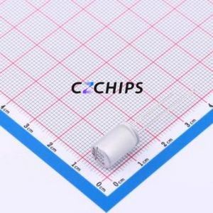 Condensador Sólido NPLD1201J101MJTM, Componente de Orificio Pasante (THT), D8xL12mm 100uF 20% 63V 8mm - Product Image 1