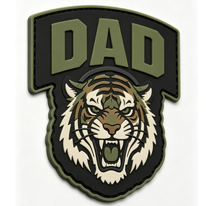 Patch tactique en tissu camouflage 3D brodé sur mesure avec support auto-agrippant thermocollant – Cadeau Fête des Pères pour équipement tactique - Product Image 3