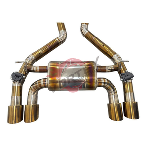 Échappement Catback Vortex Titanium Valvetronic pour BMW M3 F80 M4 F82 F83 3.0T 2014–2020 Léger et sans bruit de drone - Product Image 4